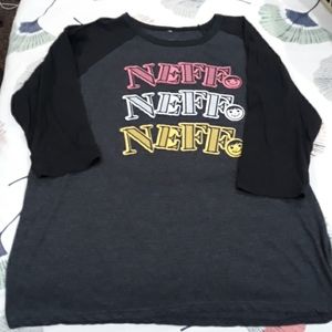 Neff XL raglan shirt